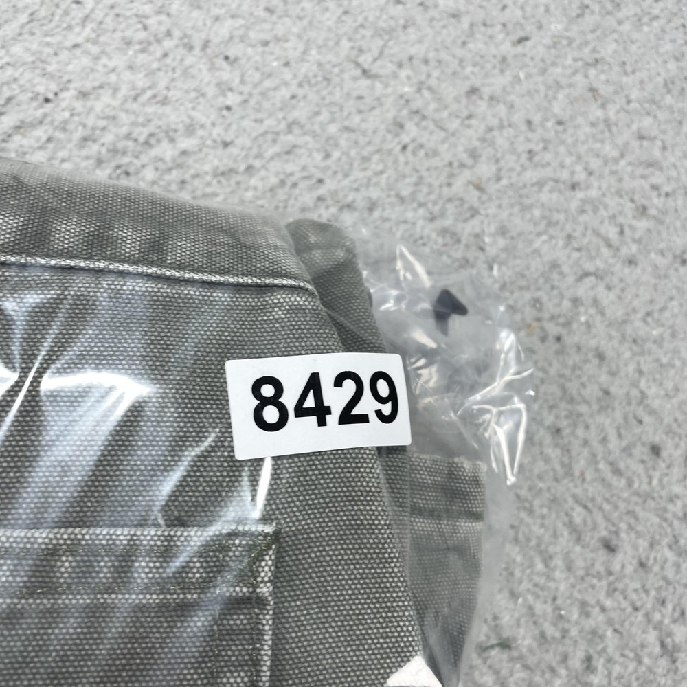 Carhartt Pants Mens 30x30 Green Flannel Lined Canvas Carpenter Relaxed Workwear - Picture 14 of 14